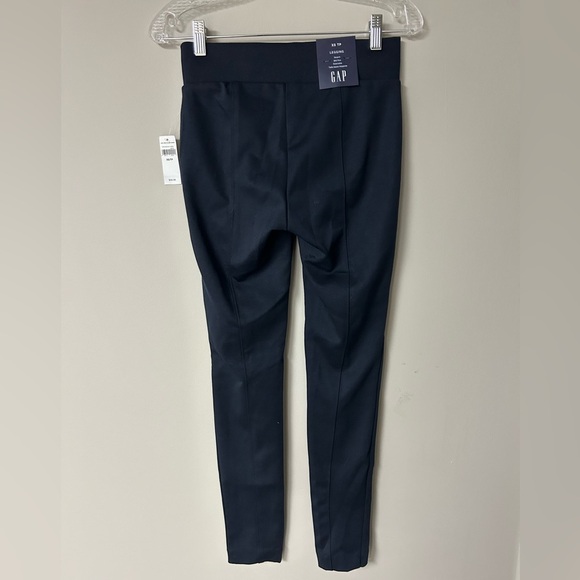 Gap Blue Mid-Rise Stretch Leggings - Picture 2 of 4